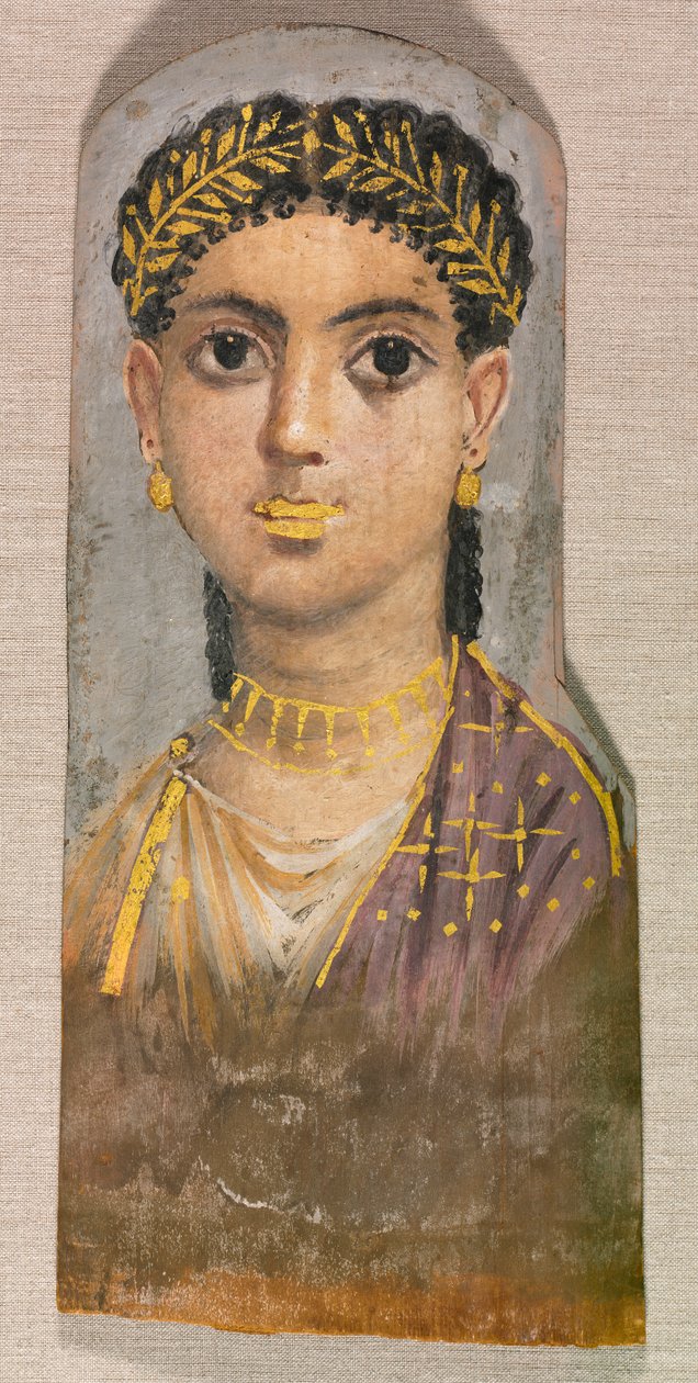 Portret pogrzebowy młodej dziewczyny autorstwa Unknown artist