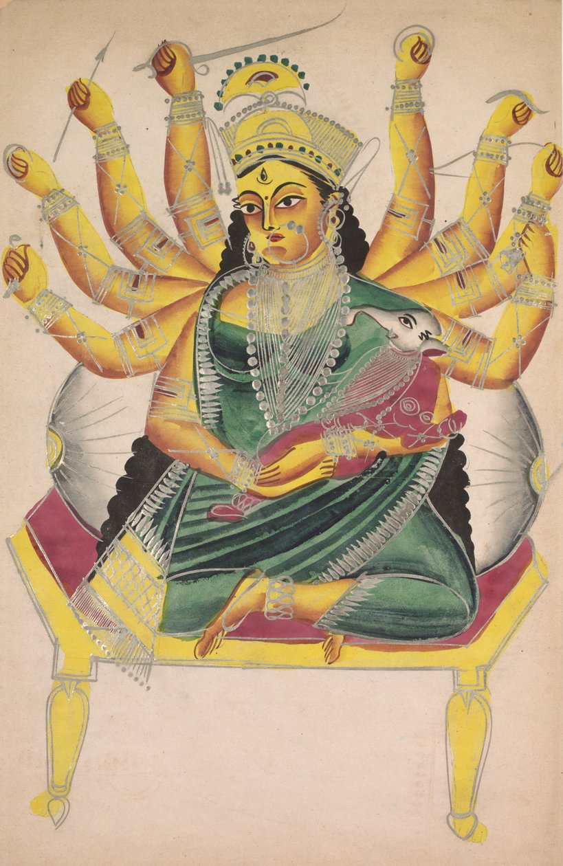 Ganesha-Janani (Matka Ganesha) autorstwa Unknown artist