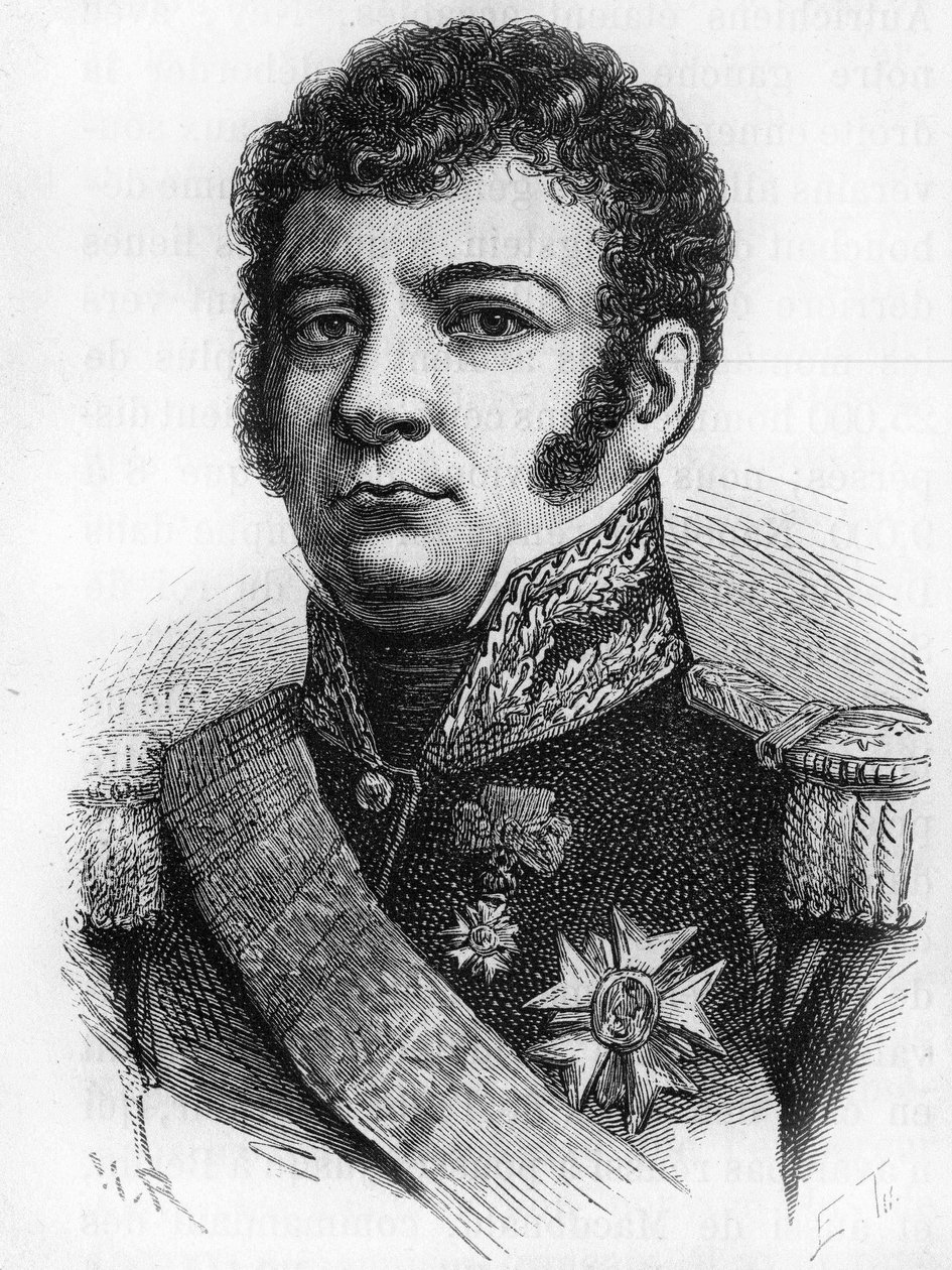Generał Dominique-Joseph Vandamme (1770-1830), hrabia Unsebourg. autorstwa Unknown artist