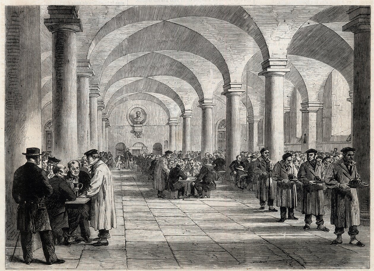 Szpital Greenwich – Jadalnia Zachodnia – Szpital Marynarki Wojennej Greenwich – Jadalnia Zachodnia autorstwa Unknown artist