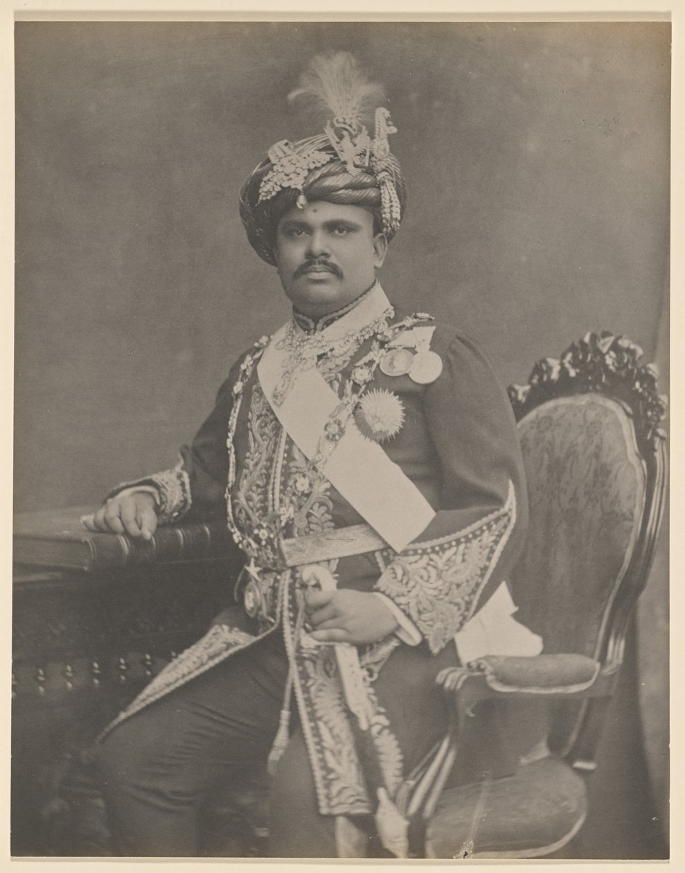 Jego Świątobliwość Maharadża Takhtsingji autorstwa Unknown artist