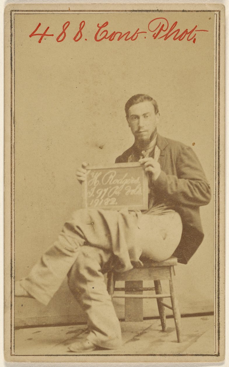 [H. Rodgers, ofiara wojny secesyjnej]. autorstwa Unknown artist