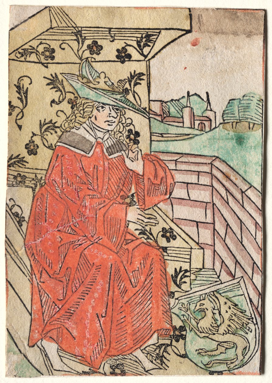Alexander Hartliba: Aleksander na tronie autorstwa Unknown artist