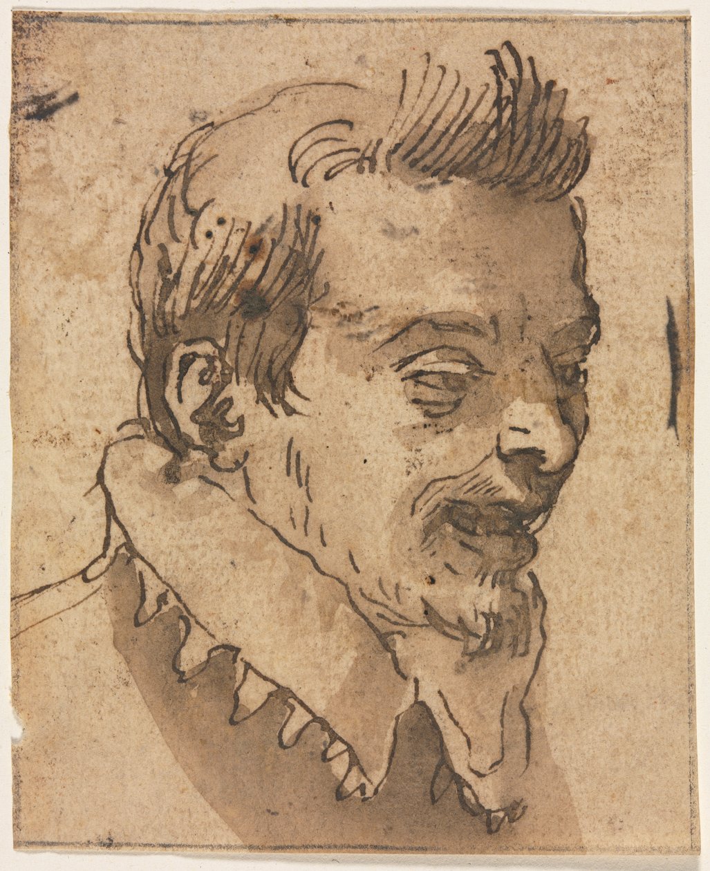 Głowa mężczyzny autorstwa Unknown artist