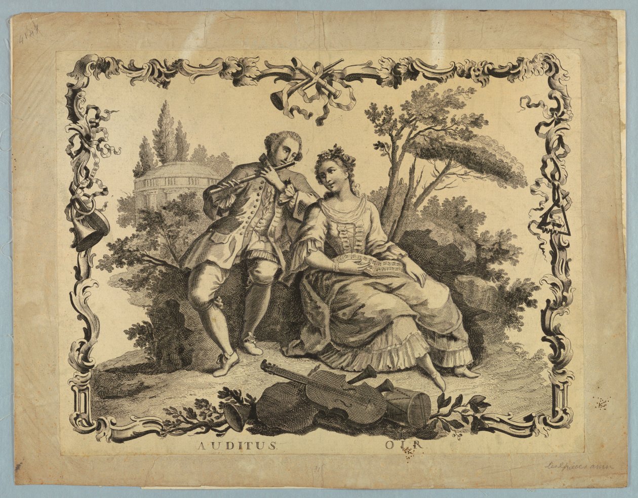 Słuch, od „Zmysłów” autorstwa Unknown artist
