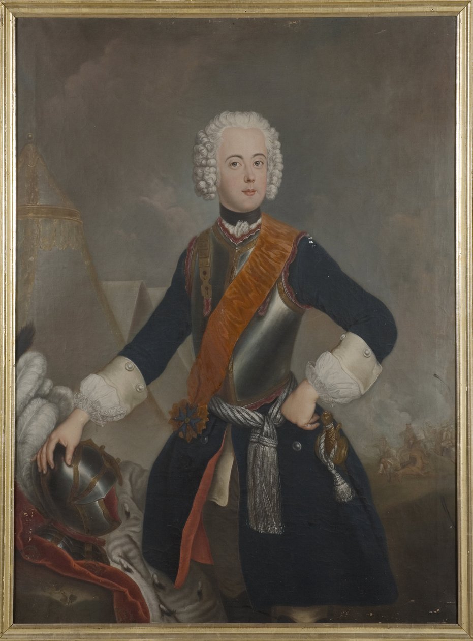 Henri de Prusse - Portret księcia Henryka Pruskiego (1726-1802), Anonim . olej na płótnie autorstwa Unknown artist