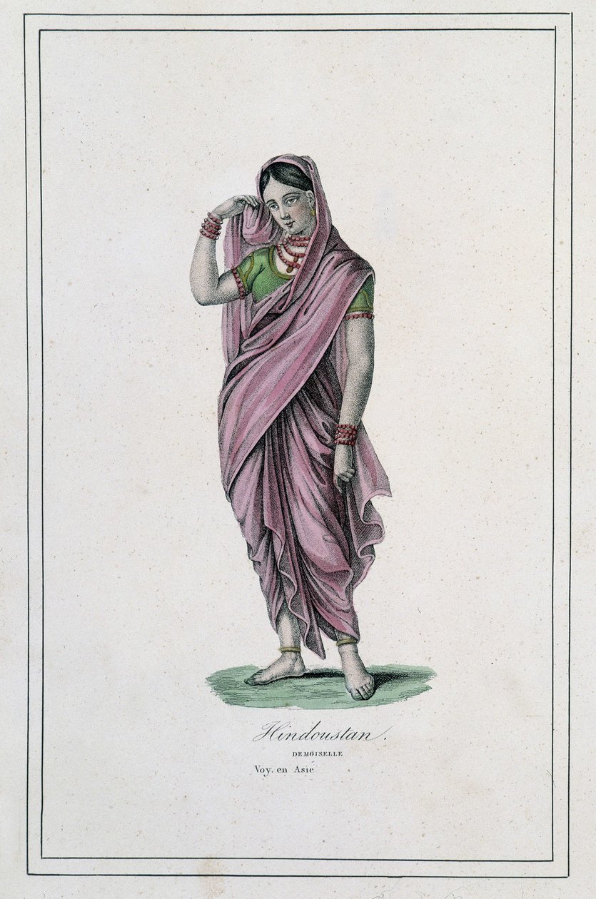 Hindustan: dama - w „Albumie podróży”” autorstwa Unknown artist
