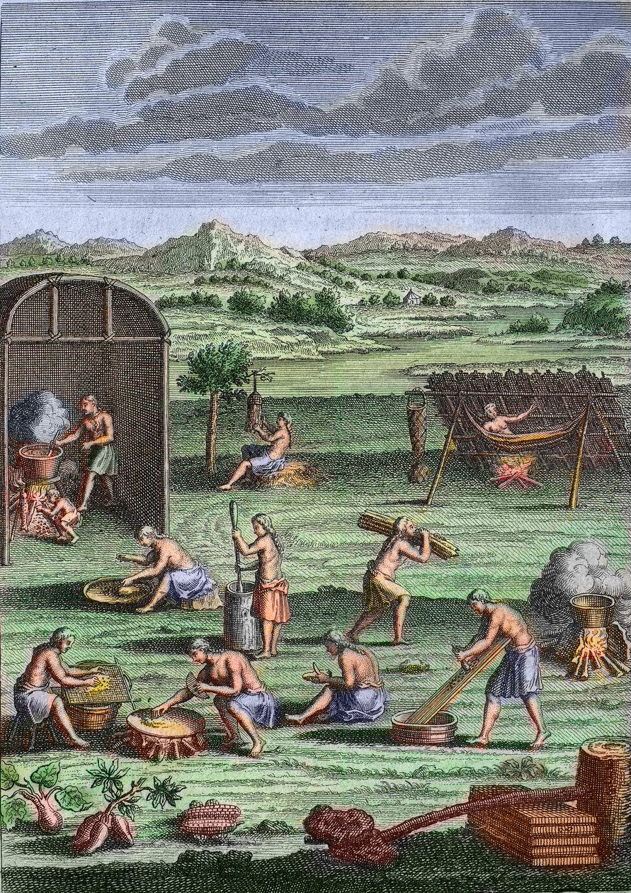 Historia eksploracji, Kanada autorstwa Unknown artist