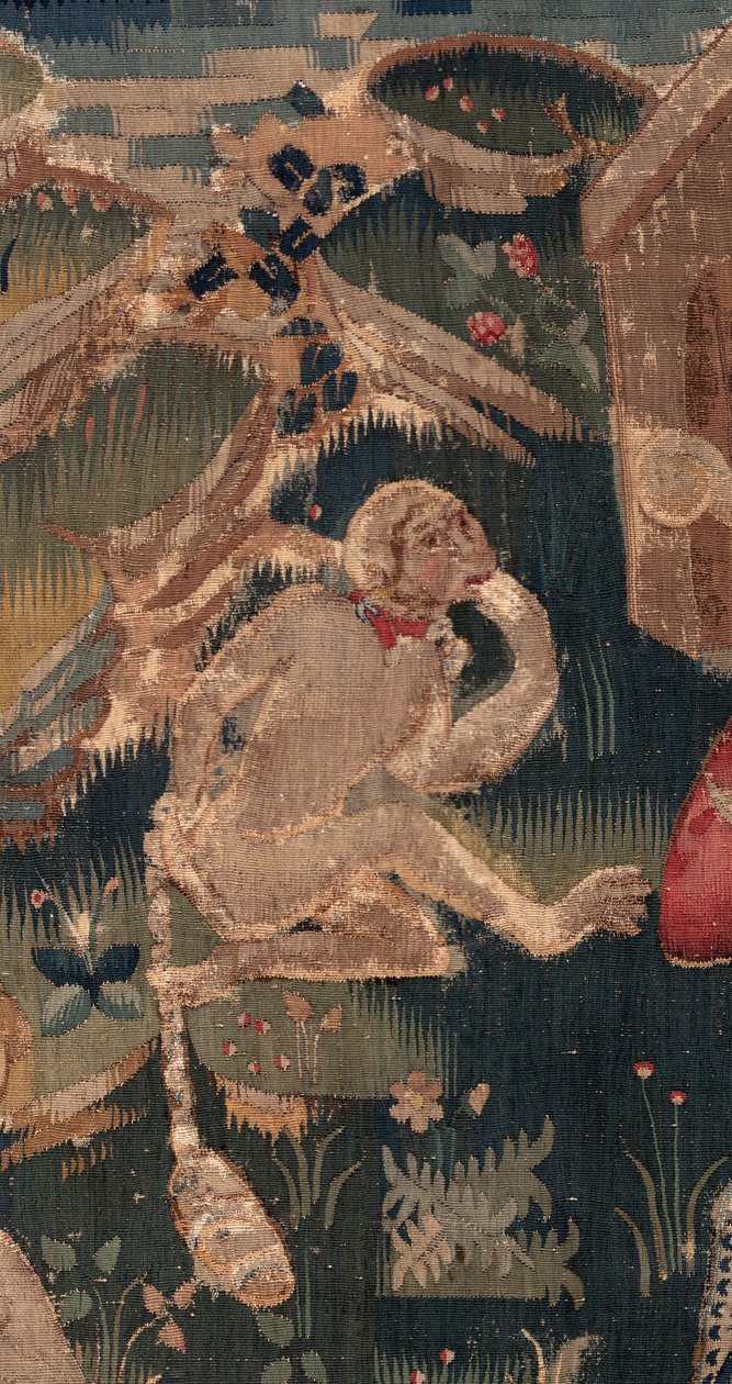 Historia św. Piata i św. Eleutery, scena 12: Zmartwychwstanie córki trybuna Szczegół. autorstwa Unknown artist