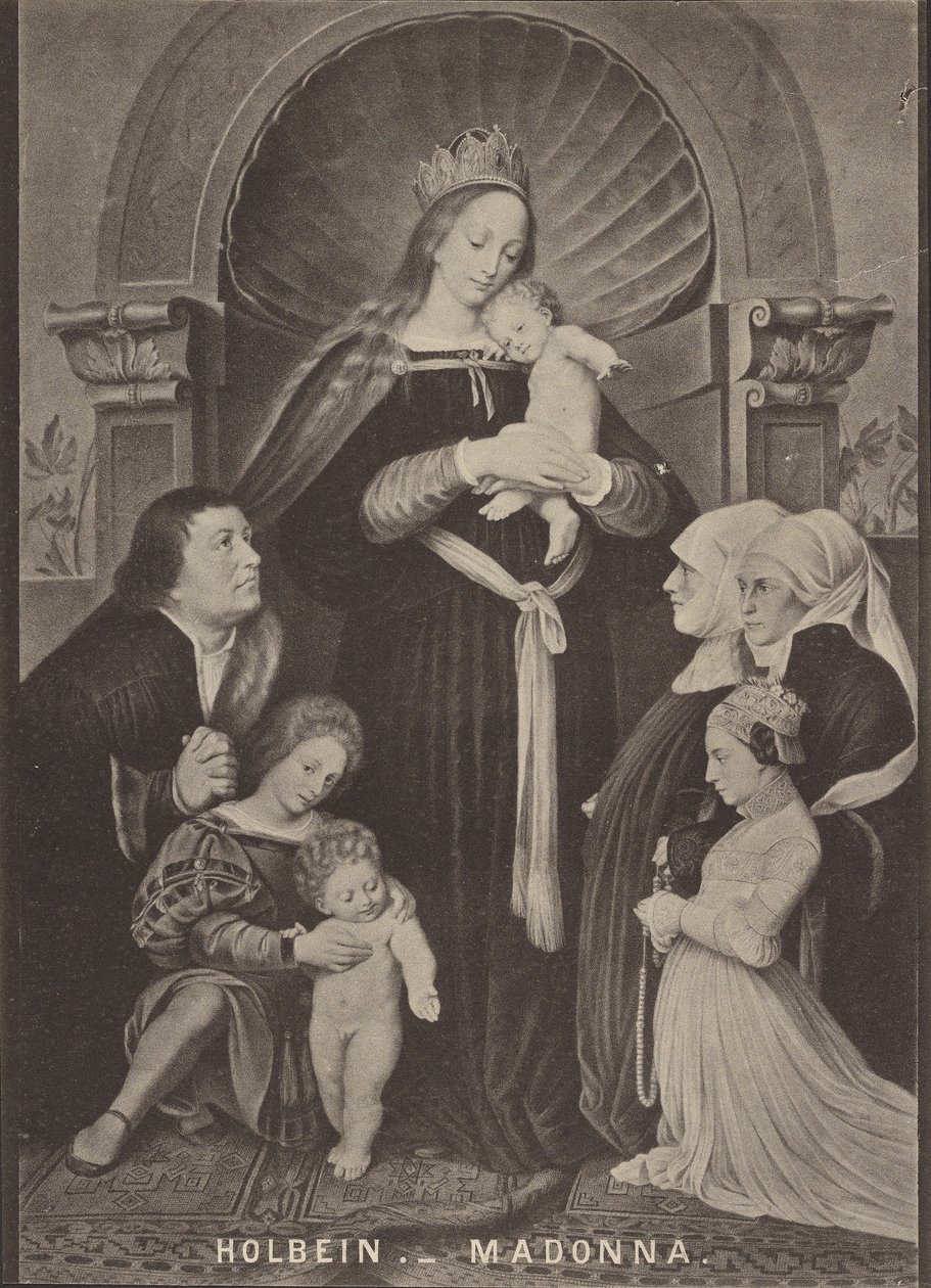 Holbein - Madonna autorstwa Unknown artist