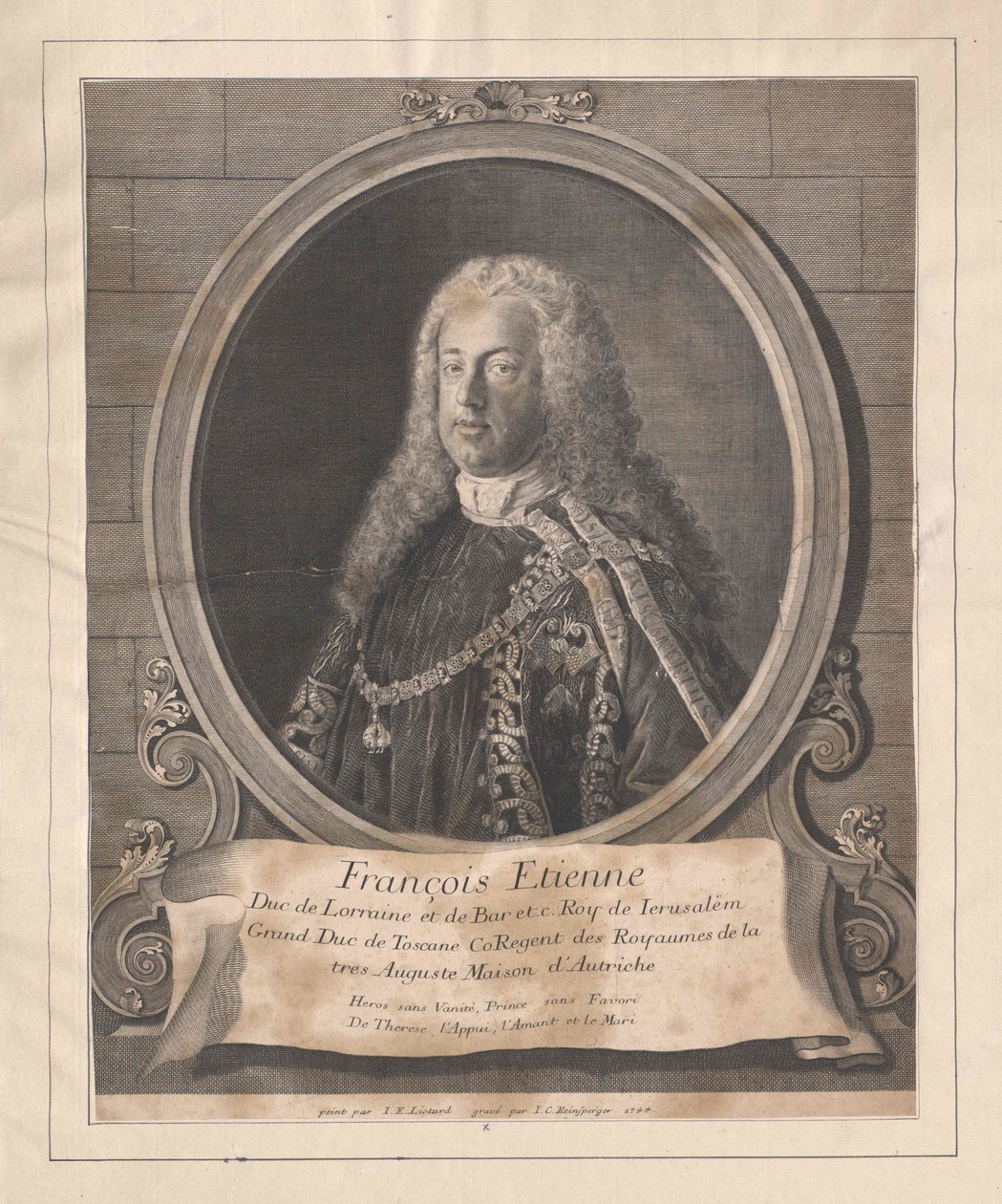 Święty Cesarz Rzymski Franciszek I (druk) autorstwa Unknown artist