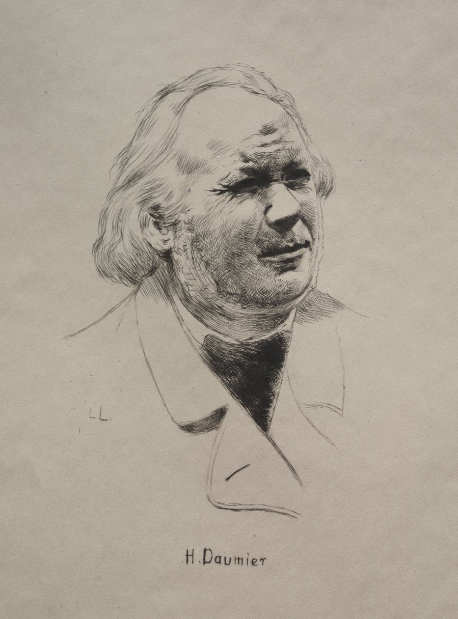 Honoré Daumier autorstwa Unknown artist