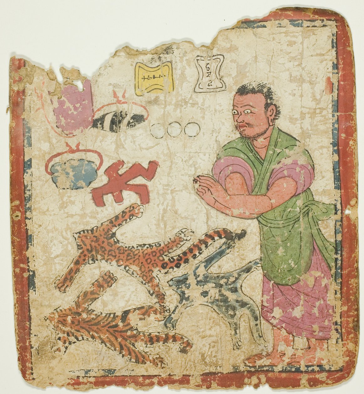 Obraz z zestawu kart inicjacyjnych (Tsakali) autorstwa Unknown artist