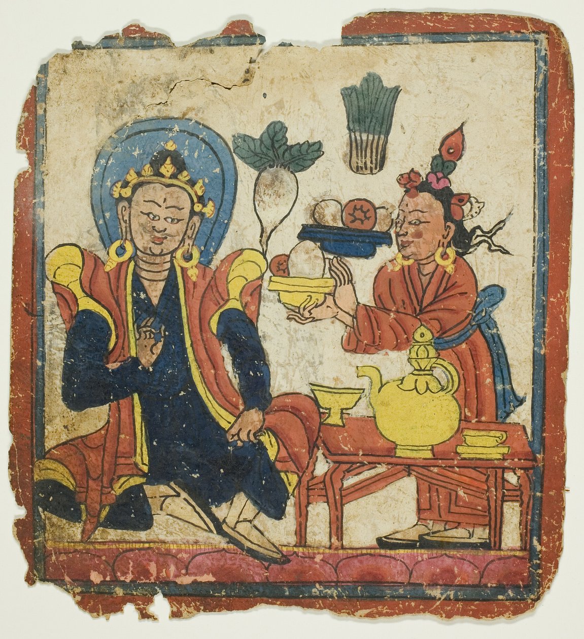 Obraz z zestawu kart inicjacyjnych (Tsakali) autorstwa Unknown artist