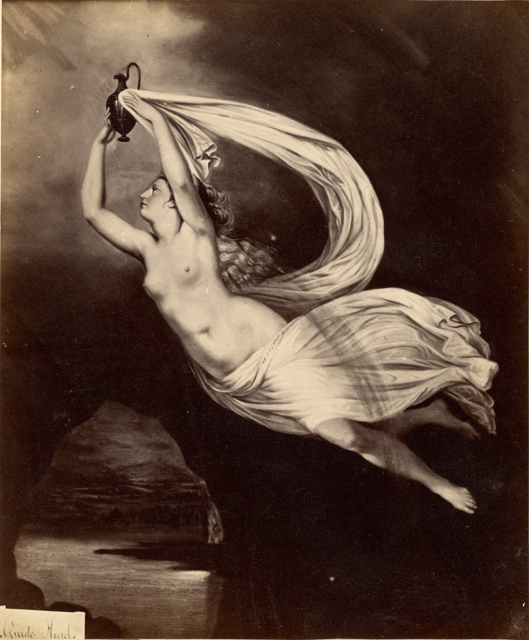 ["Iris niosąca wodę z rzeki Styks do Olimpu, aby bogowie mogli na nią przysięgać" za Guyem Headem]. autorstwa Unknown artist