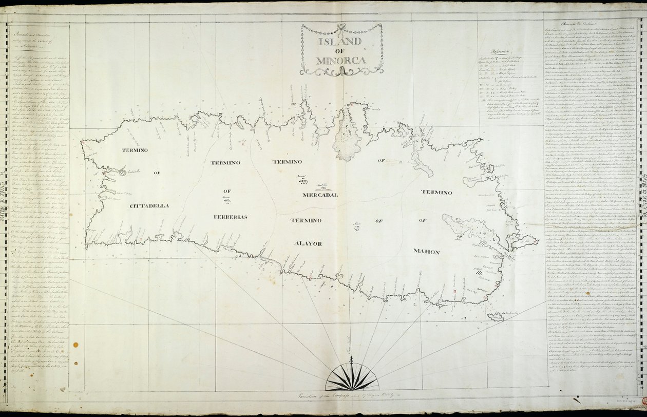 Wyspa Minorka autorstwa Unknown artist