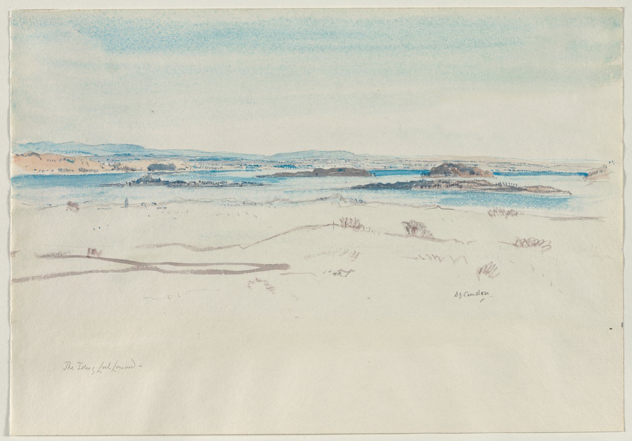Wyspy Loch Lomond autorstwa Unknown artist