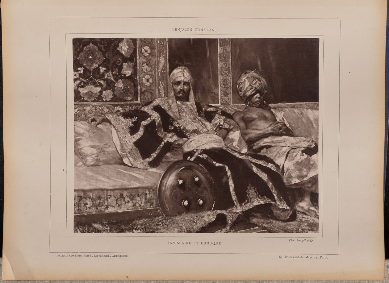Janissary i Eunuch autorstwa Unknown artist