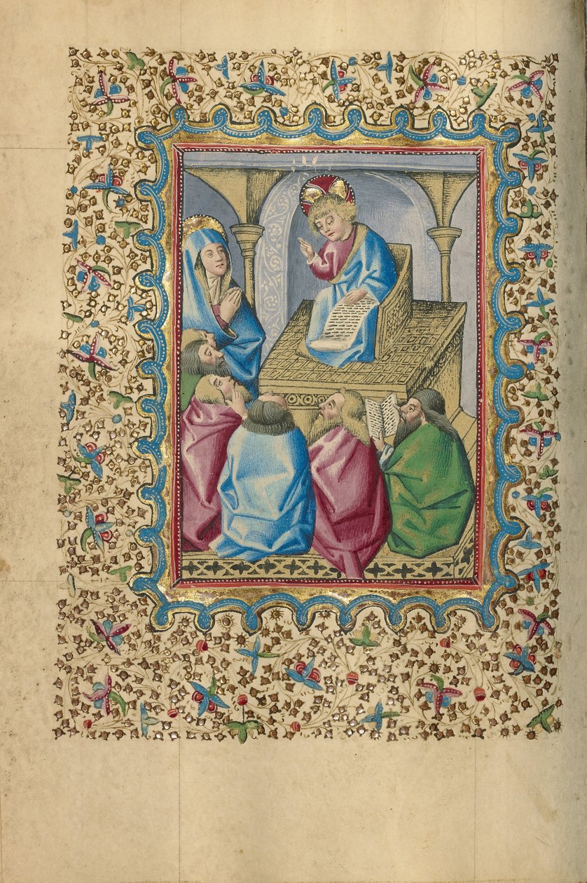 Jezus wśród lekarzy autorstwa Unknown artist