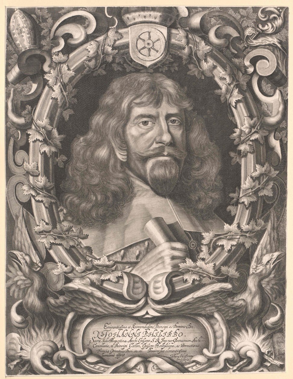 Johann Philipp von Schoenborn (druk) autorstwa Unknown artist