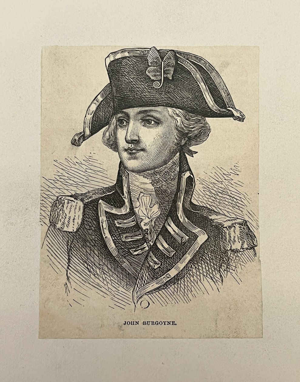 John Burgoyne autorstwa Unknown artist