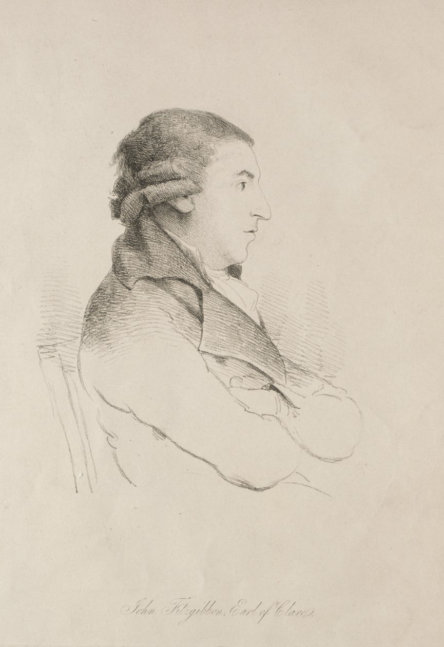 John Fitzgibbon, hrabia Clare autorstwa Unknown artist