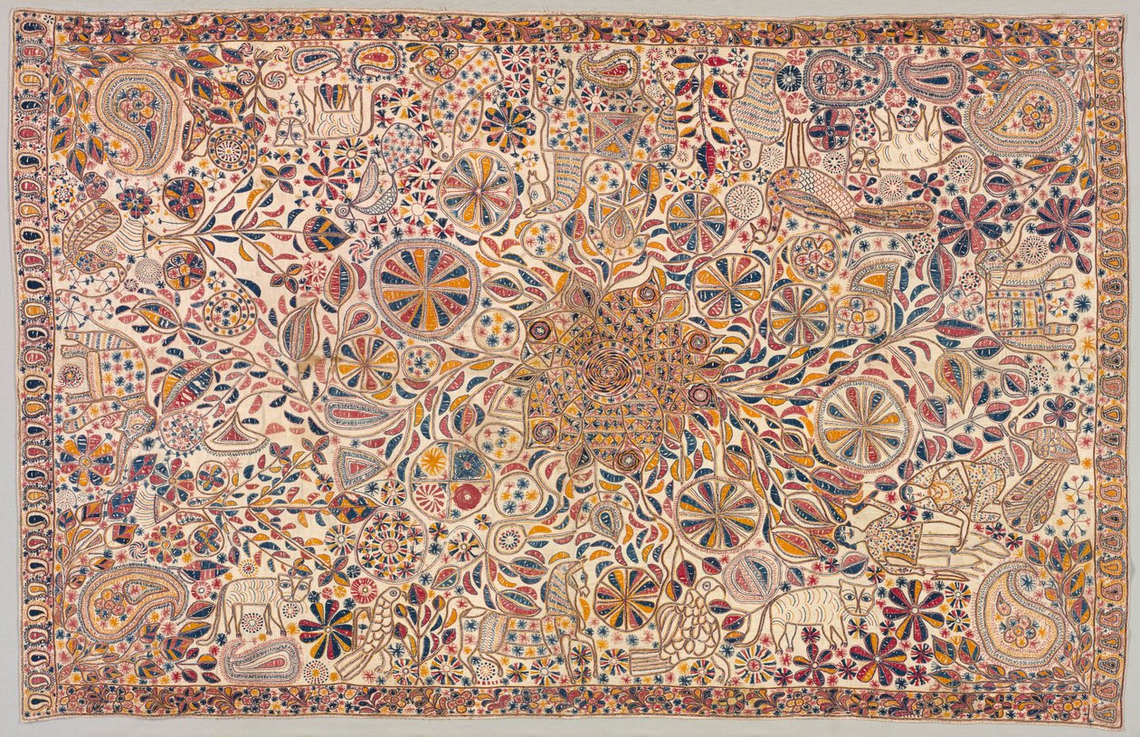 Kantha (kołdra ceremonialna) autorstwa Unknown artist