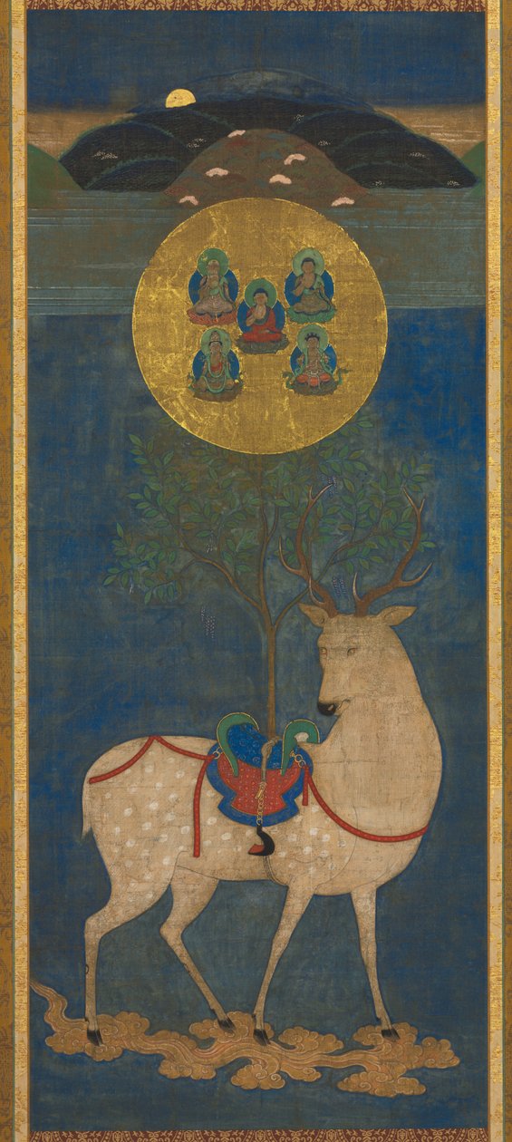 Kasuga Jeleń Mandala autorstwa Unknown artist