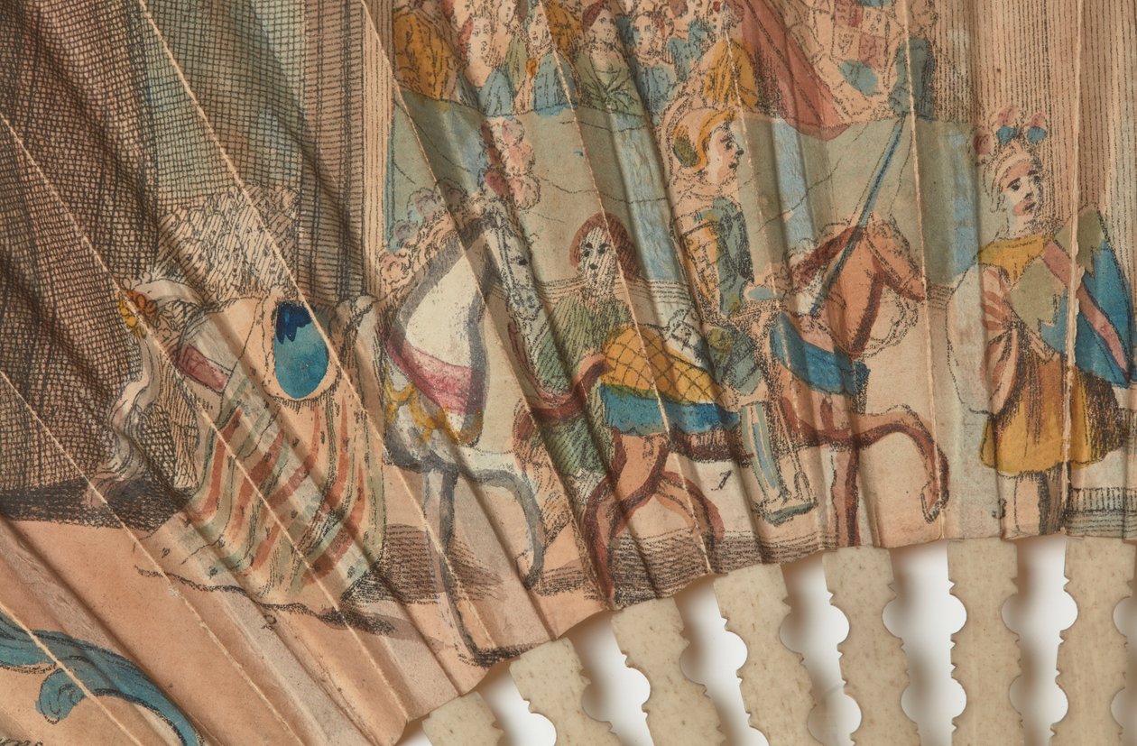 Fan koronacji króla Jerzego III autorstwa Unknown artist