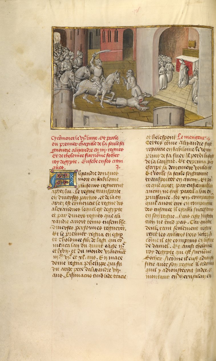 Król Ptolemaios Soter najeżdża Jerozolimę autorstwa Unknown artist