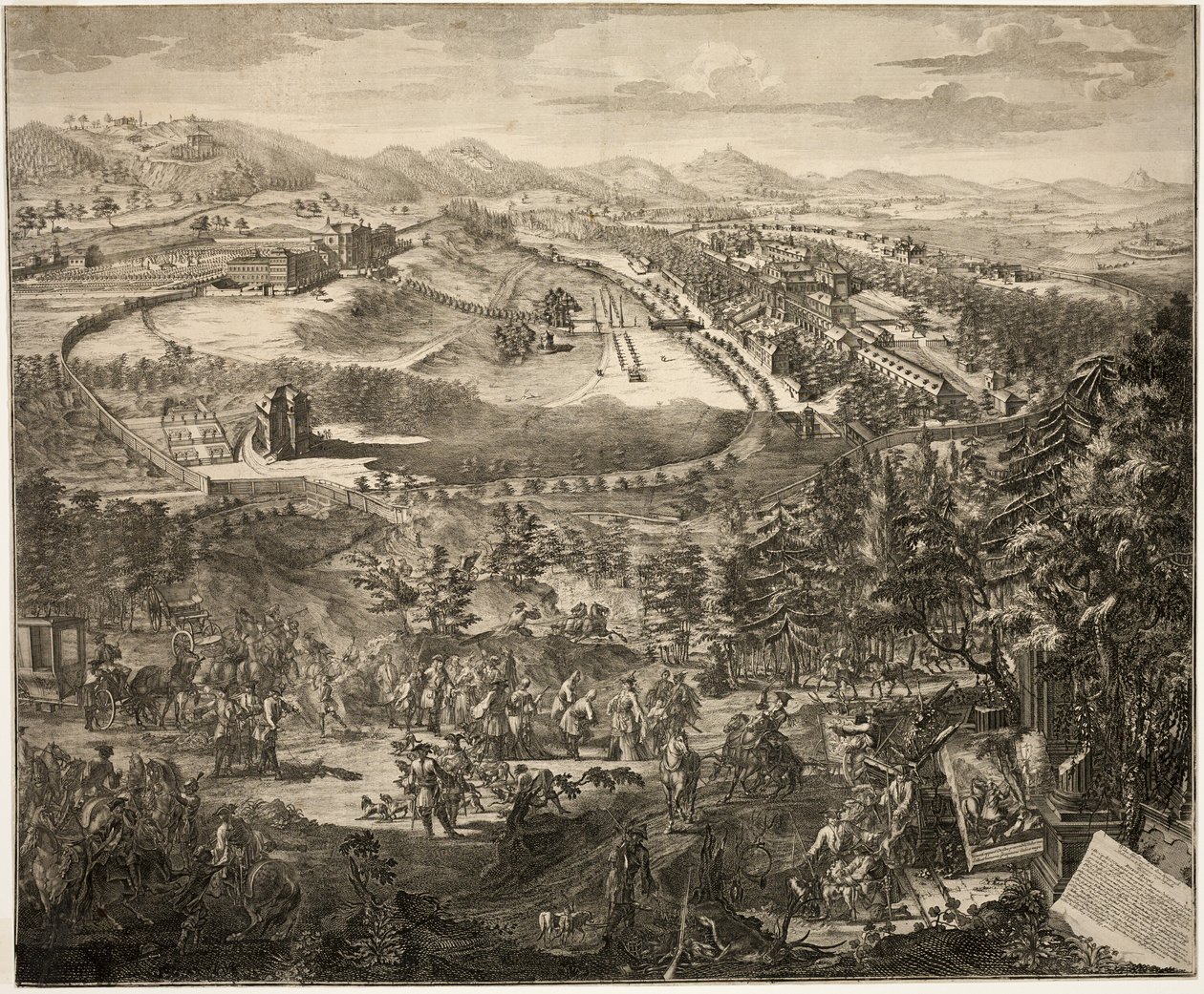 Kuks Baden, Czechy autorstwa Unknown artist