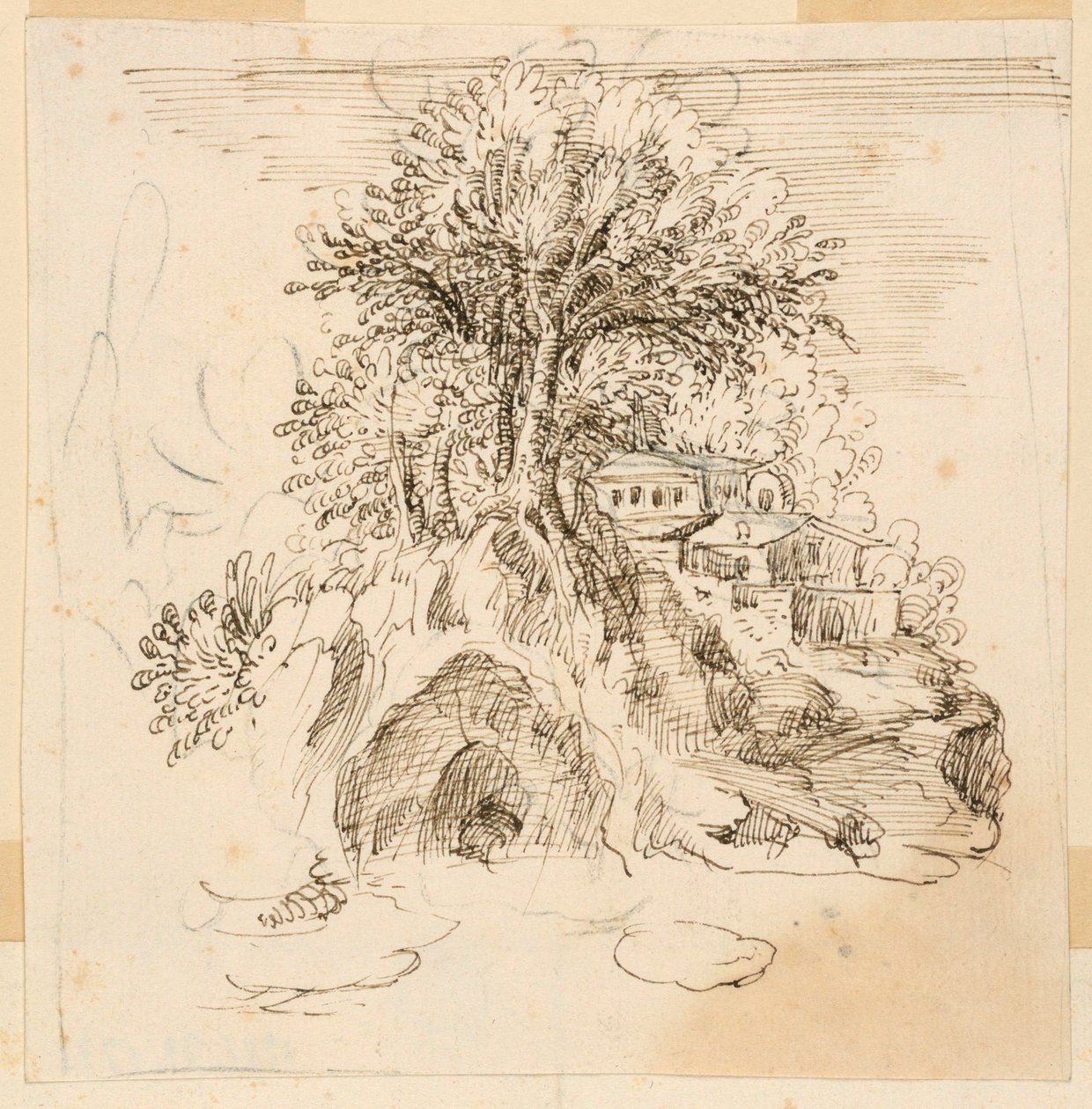 Krajobraz autorstwa Unknown artist