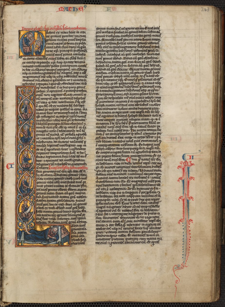Biblia łacińska z Wulgatą autorstwa Unknown artist