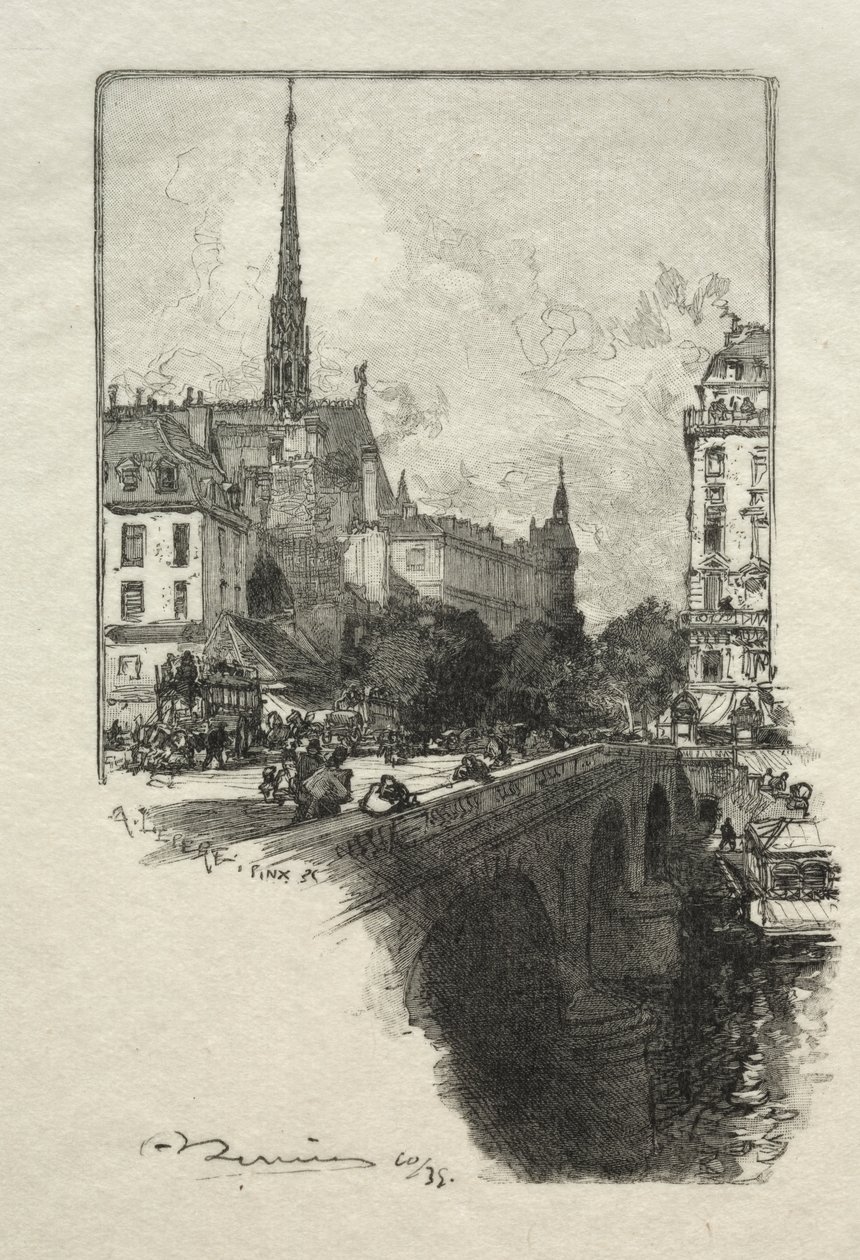Most św. Michała autorstwa Unknown artist