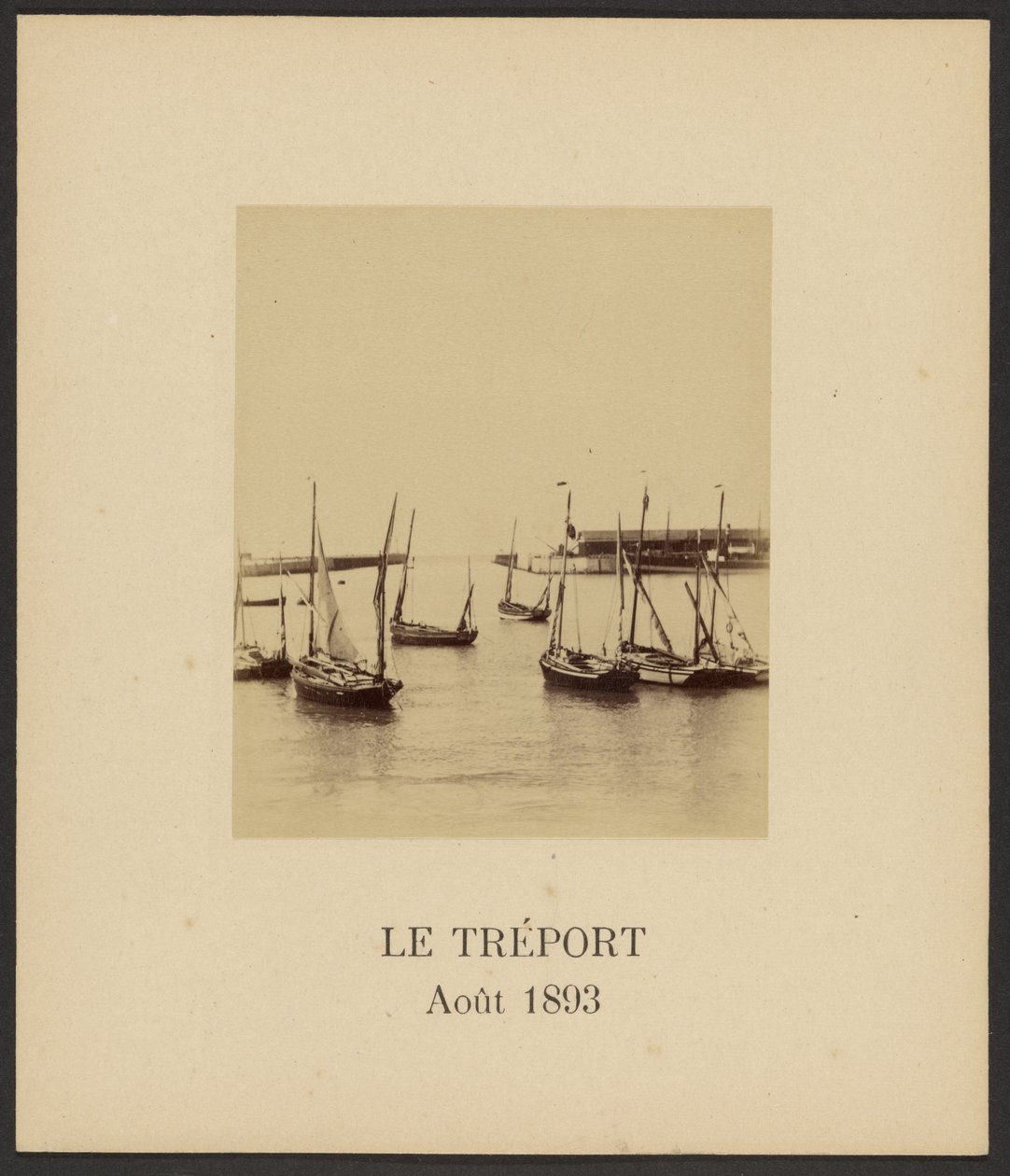 Le Tréport autorstwa Unknown artist