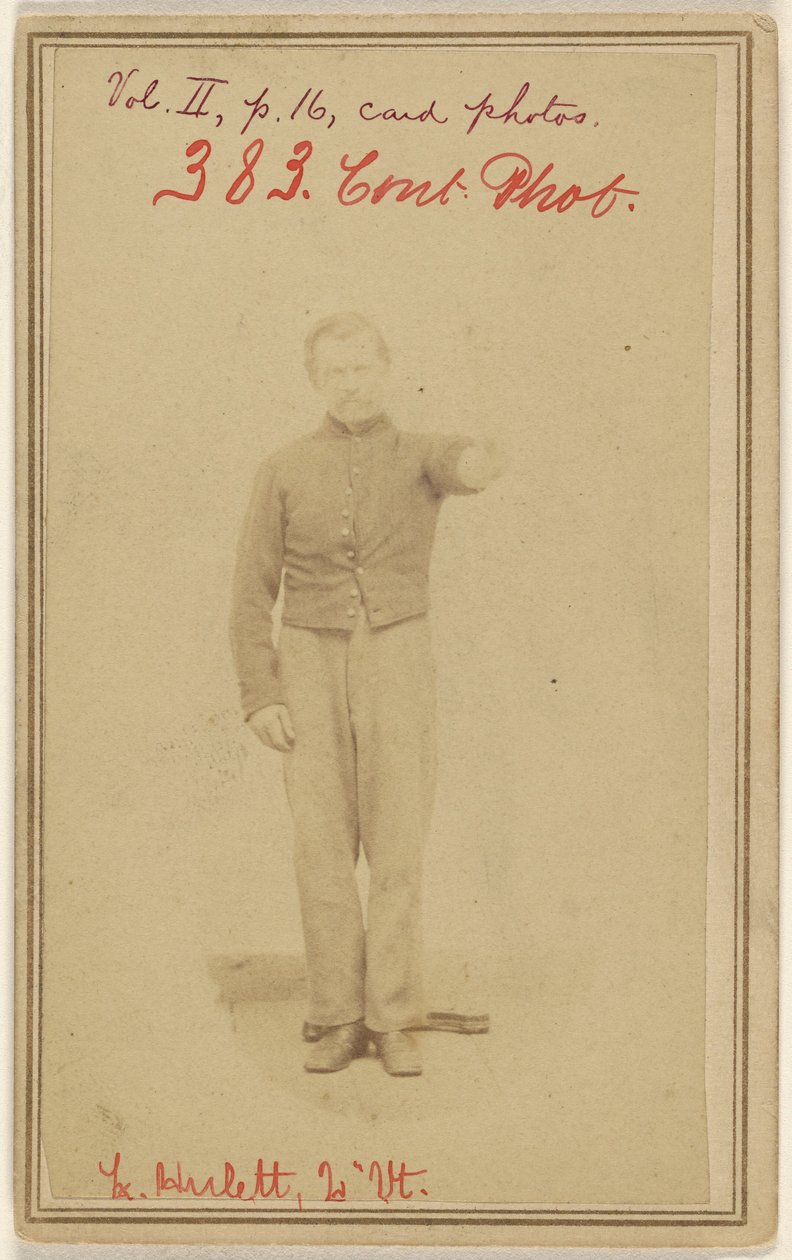 L[erman] Hulett, 2n Vt [ofiara wojny secesyjnej]. autorstwa Unknown artist
