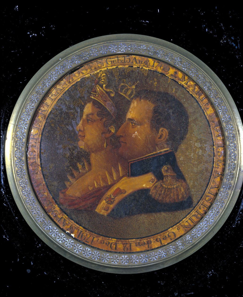 Wieczko tabakiery z portretami Napoleona I i Józefiny. Mediolan, Muzeum Risorgimento autorstwa Unknown artist