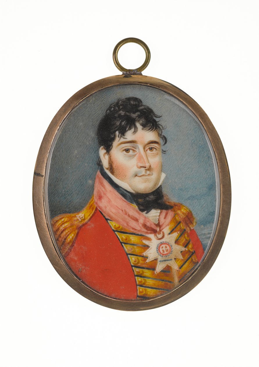 Podpułkownik Sir Maxwell Grant, 42 Pułk Piechoty (Royal Highland) autorstwa Unknown artist