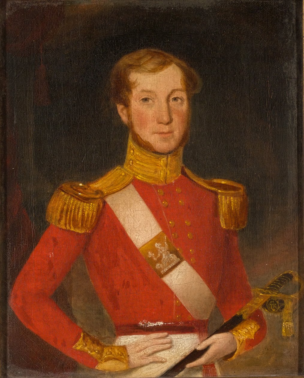 Porucznik John Spring, 9th autorstwa Unknown artist