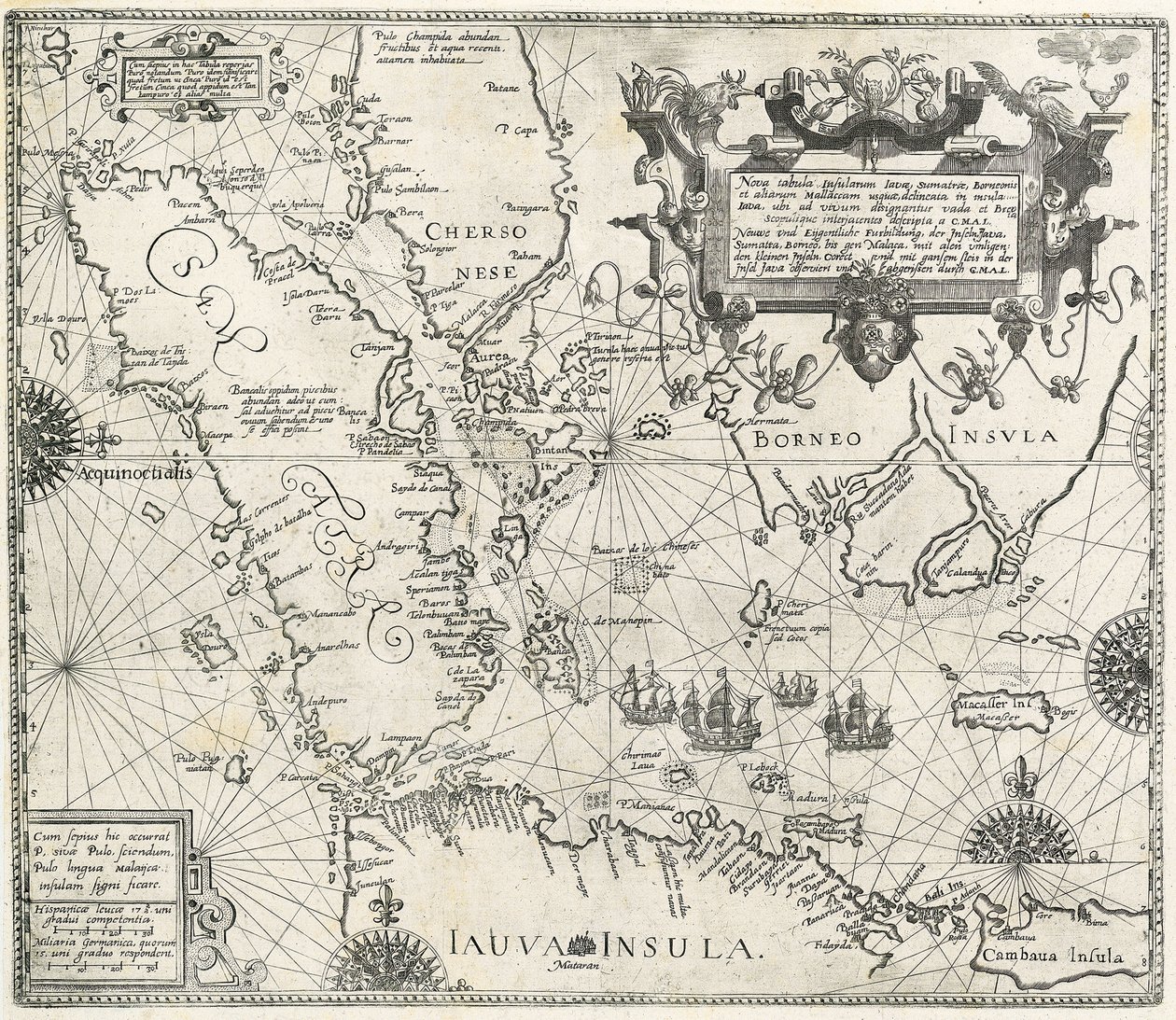 Podróż Linschotena do Indii Wschodnich autorstwa Unknown artist