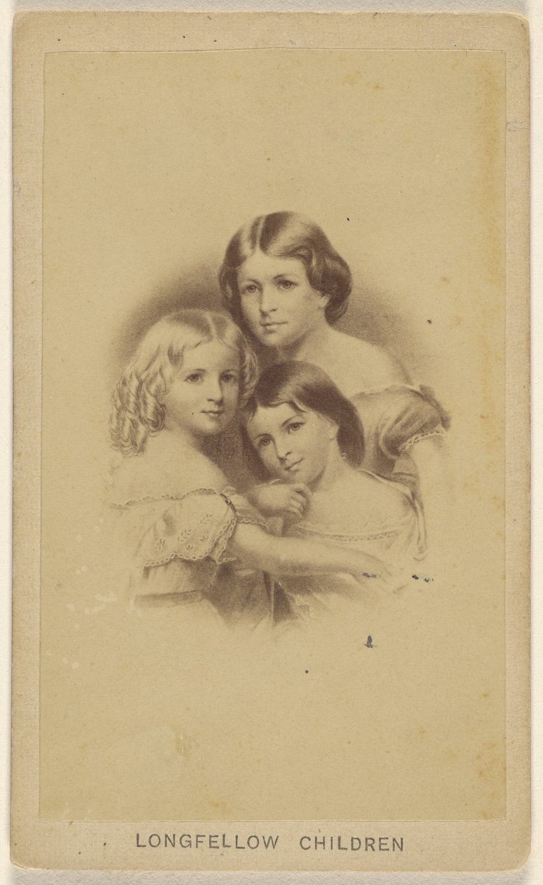 Dzieci Longfellow. autorstwa Unknown artist