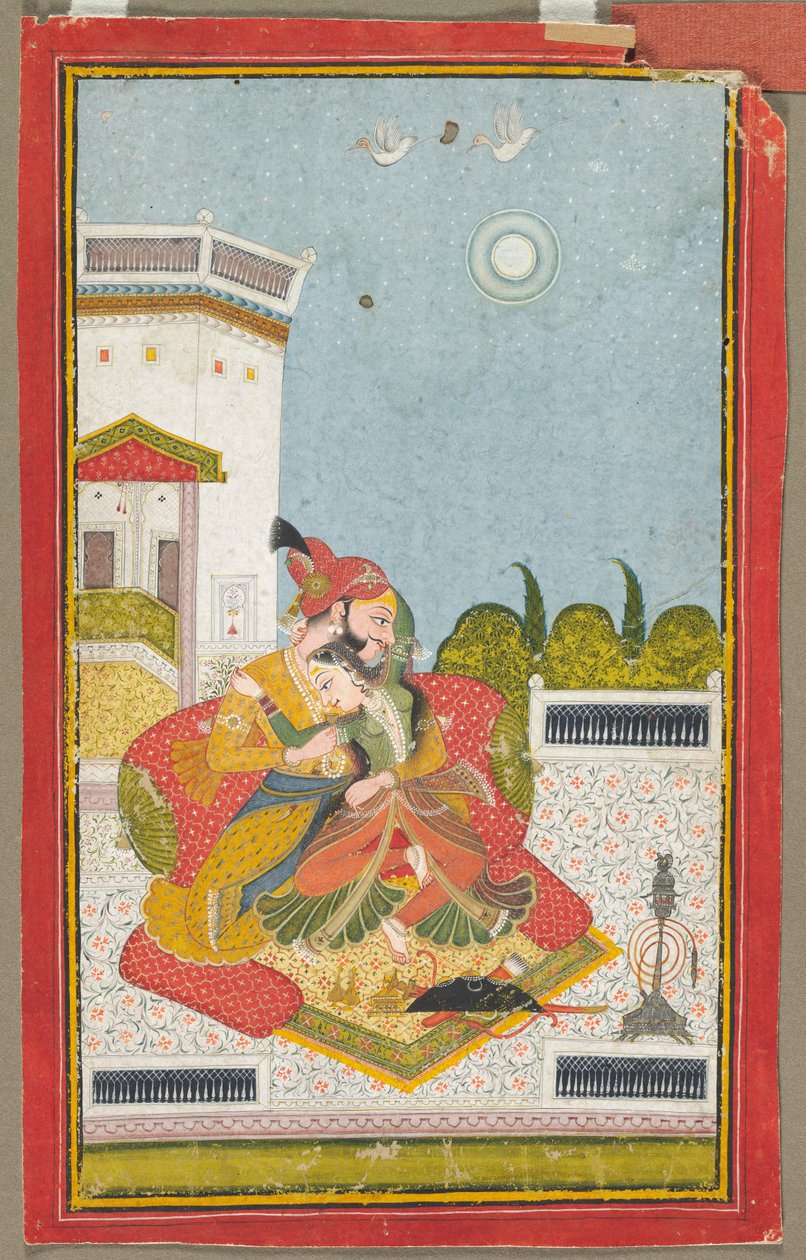 Zakochani w objęciach (Raag Malkauns) autorstwa Unknown artist