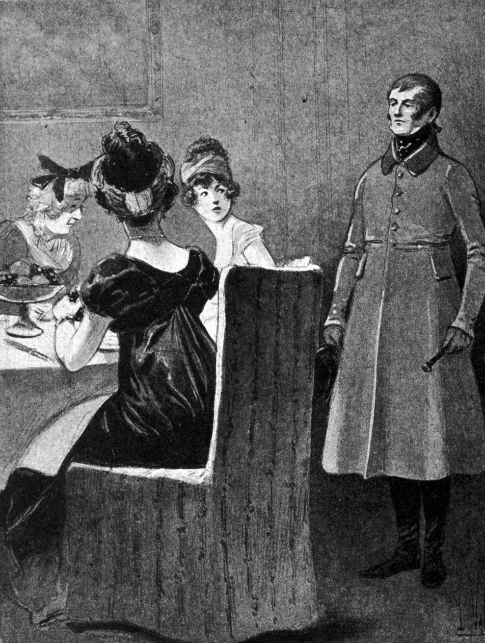 Madame de Staël, Germaine Necker (1766 - 1817) otrzymała w 1803 roku nakaz wygnania od Napoleona I za podsycanie wrogości wobec Zarządu. Rycina XIX wieku. autorstwa Unknown artist