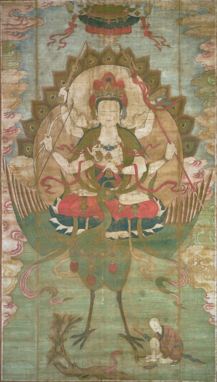 Mahamayuri Vidyaraja autorstwa Unknown artist