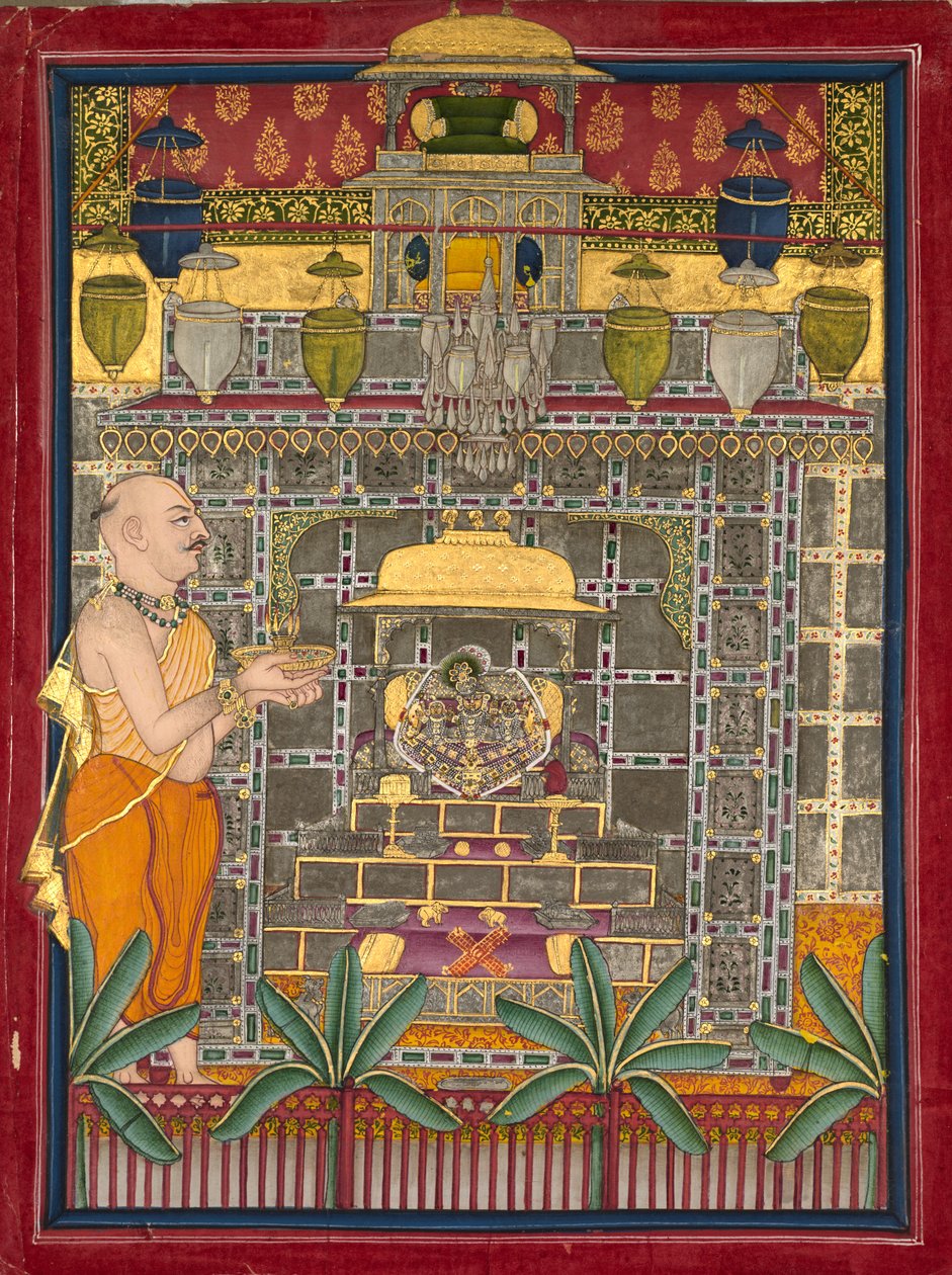 Maharao Kishore Singh I z Kota (R. 1819-28) Statek wojenny Most Kryszny Rajji autorstwa Unknown artist