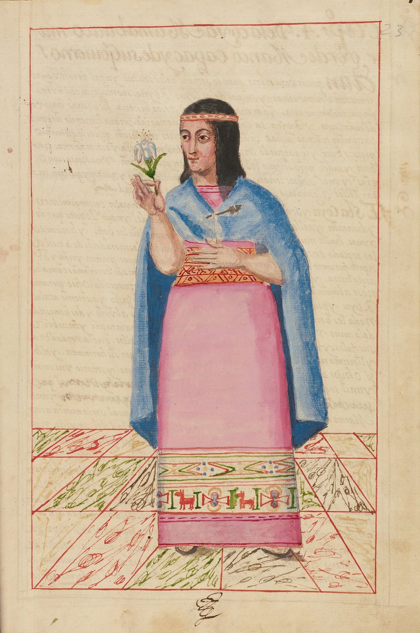 Mama Huaco autorstwa Unknown artist