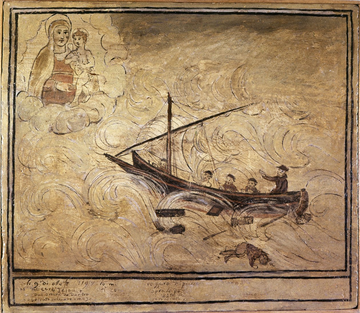 Człowiek nad morzem. XVI-wieczne wotum z kościoła Madonna dell