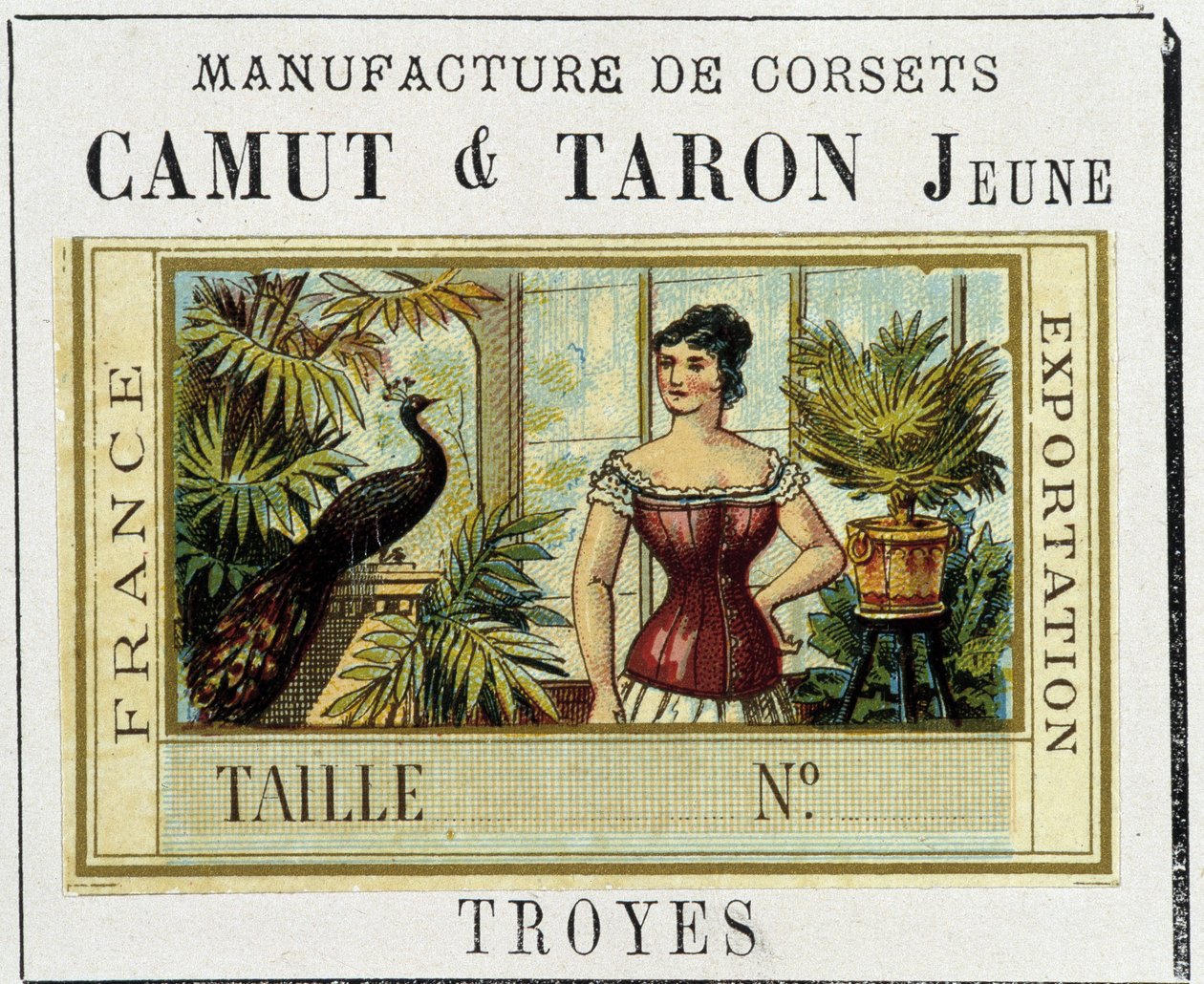 Produkcja gorsetów Camut i Taron Young autorstwa Unknown artist