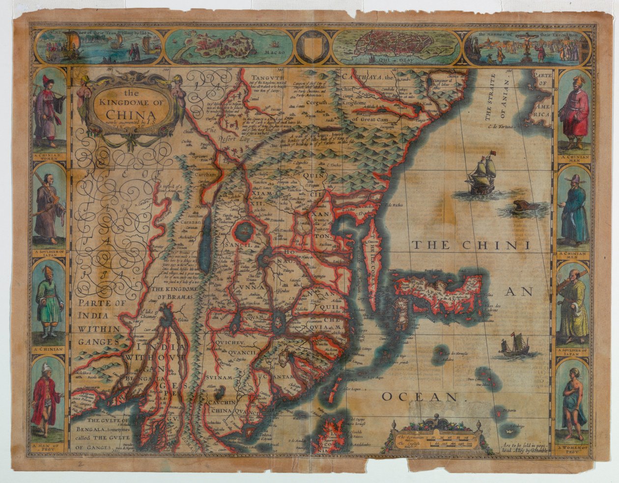 Mapa Chin autorstwa Unknown artist