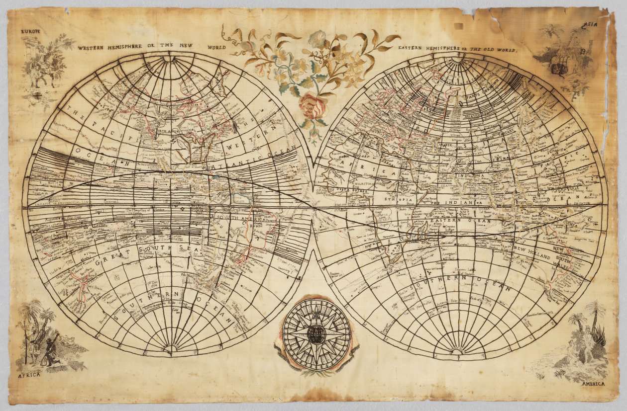 Próbnik map autorstwa Unknown artist